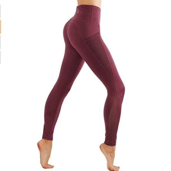 Yoga leggings with deep side pockets 674 - Picture 2 of 4